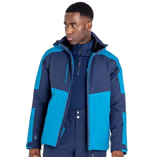 Mens Emulate Waterproof Ski Jacket (dark Methyl Blue/nightfall Navy)