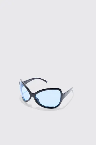 Men's Extreme Shield Lens Sunglasses - Black - One Size, Black