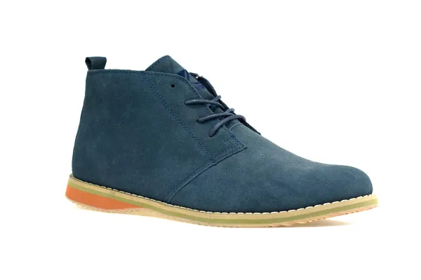 Mens Fashion Lace Up Suede Leather Desert Boots UK Size