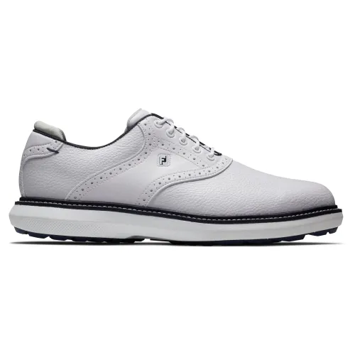 Men's Golf Spikeless Shoes Footjoy - Traditions White
