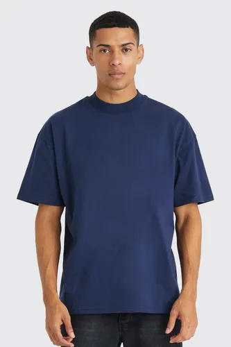 Men's Heavyweight Oversized T-Shirt - Navy - Xs, Navy