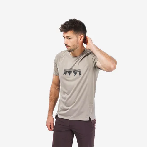 Men's Hiking Synthetic Short-sleeved T-shirt  MH500