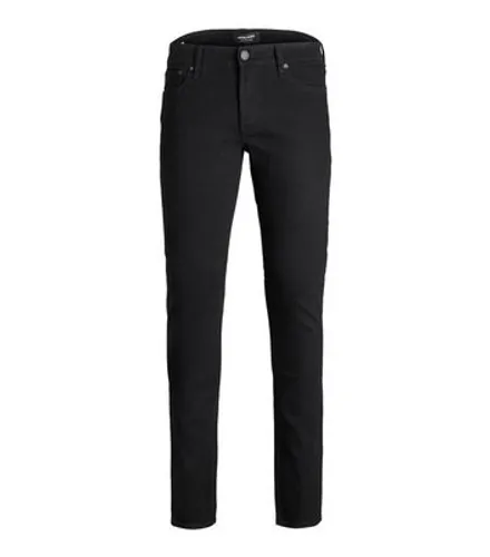 Men's Jack & Jones Black Regular Fit Jeans New Look