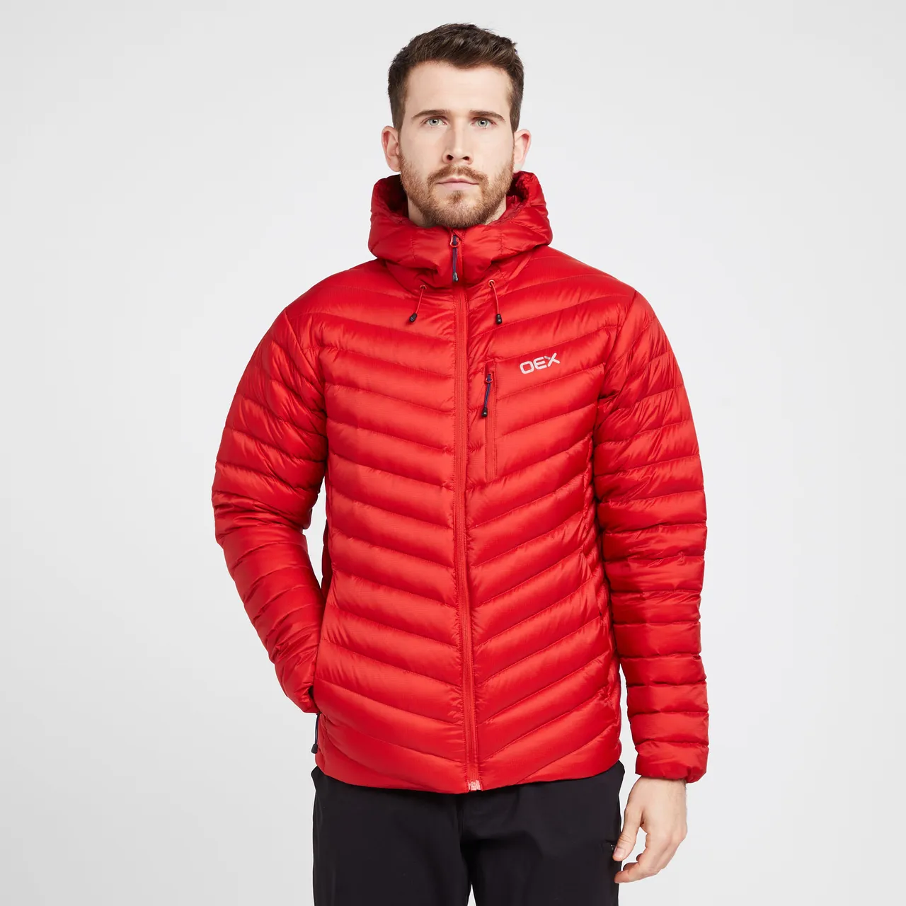 Men's Kintra Down Jacket - Red, Red