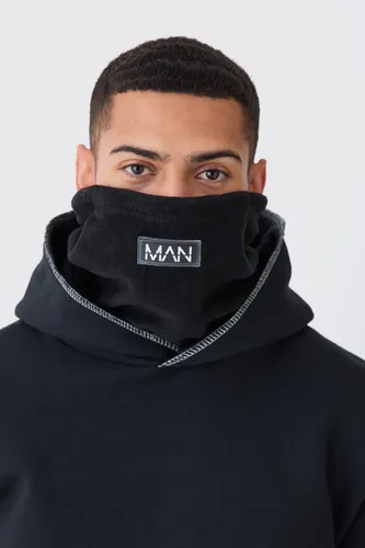Men's Man Active Fleece Neck Warmer - Black - One Size, Black