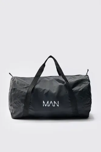 Men's Man Active Gym Barrel Bag - Black - One Size, Black