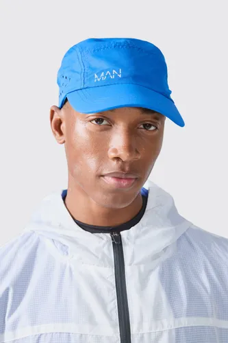 Men's Man Active Perforated Reflective Cap - Blue - One Size, Blue