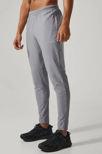 Men's Man Active Performance Jogger Zip Pockets - Grey - Xxl, Grey
