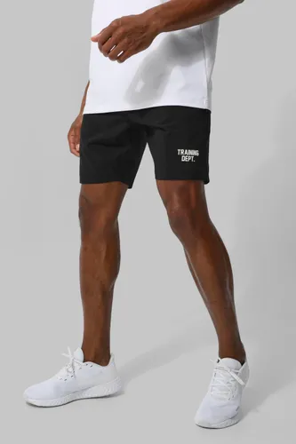 Men's Man Active Performance Training Dept 5Inch Shorts - Black - L, Black
