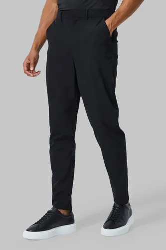 Men's Man Active Stretch Golf Trousers - Black - L, Black