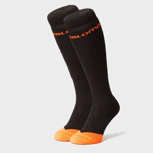 Men's Merlin Ski Socks 2 Pack - Black, Black