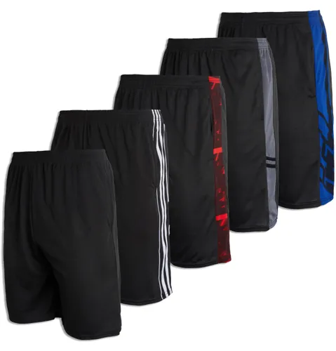 Men's Mesh Shorts Football Rugby Training Active Wear