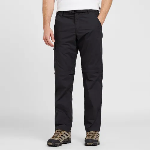 Men's Nebraska Zip-off Trousers, Black