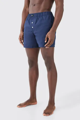 Men's Ofcl Woven Boxer Shorts - Navy - Xs, Navy