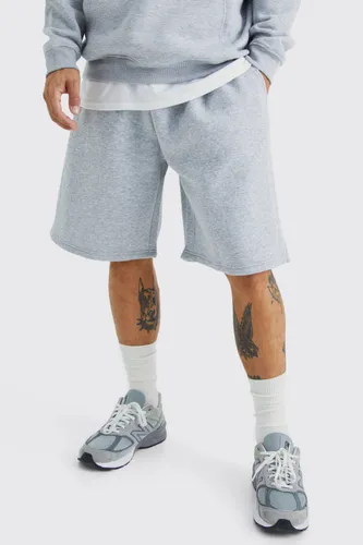 Men's Oversized Jersey Short - Grey - Xs, Grey