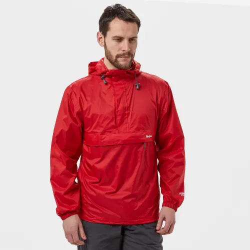 Men's Packable Cagoule - Red, Red