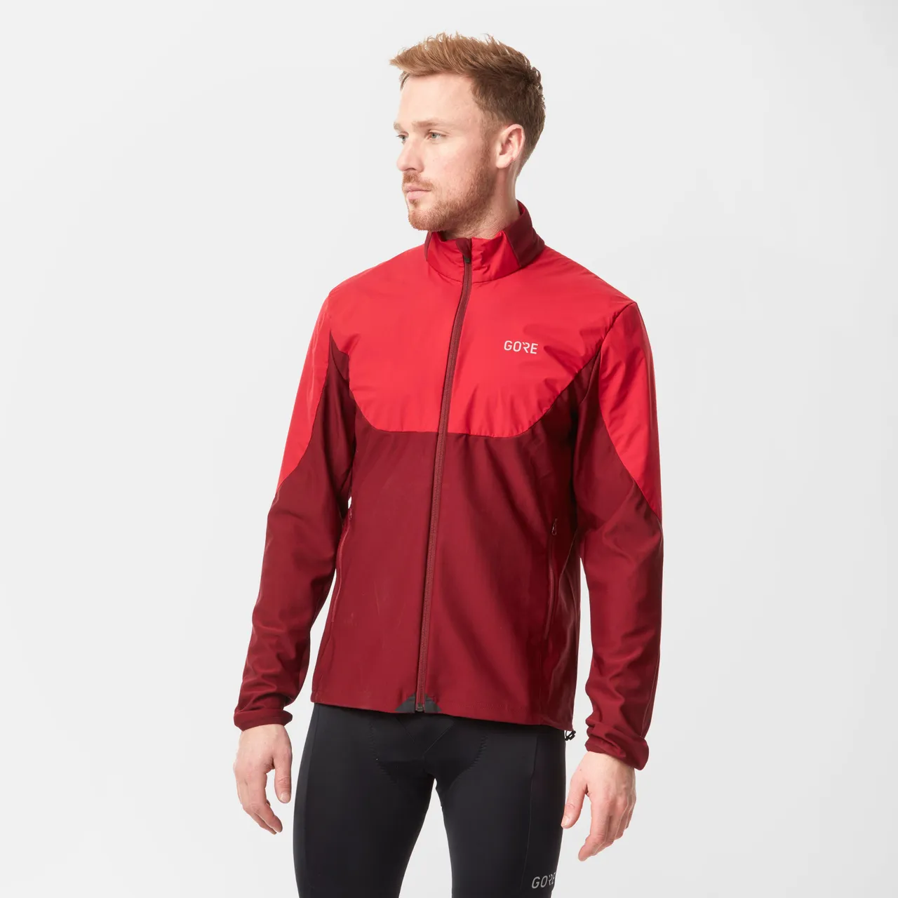 Men's R5 Gore® Windstopper Light Long Sleeve Shirt, Red
