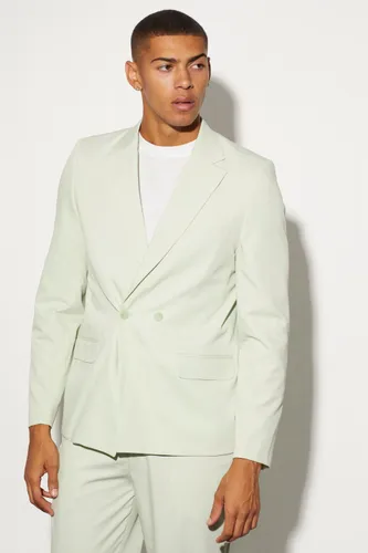 Men's Relaxed Suit Jacket - Green - 34, Green