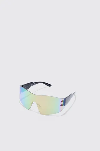 Men's Shield Lens Sunglasses - Multi - One Size, Multi