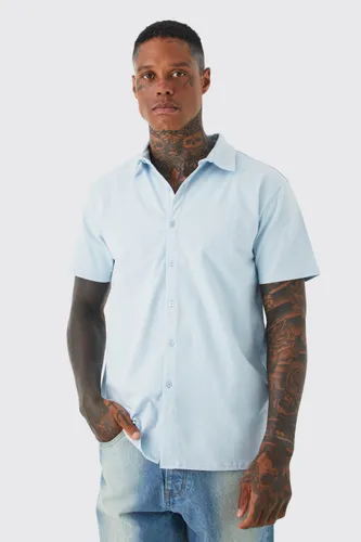 Men's Short Sleeve Regular Jersey Shirt - Blue - Xs, Blue