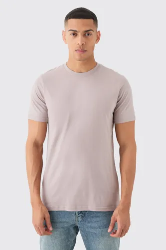 Men's Slim Fit T-Shirt - Beige - S, Beige