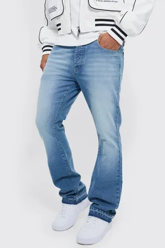 Men's Slim Rigid Flare Jeans - Blue - 34R, Blue