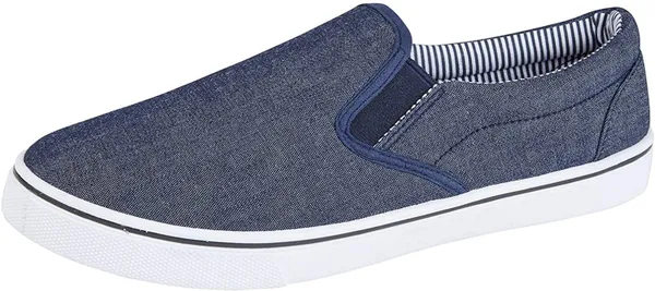 Mens Slip on Canvas Summer Shoes (10