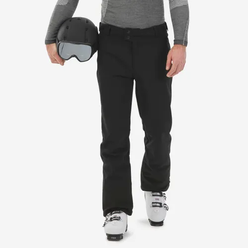 Men’s Softshell Ski Trousers  - 500 - Black
