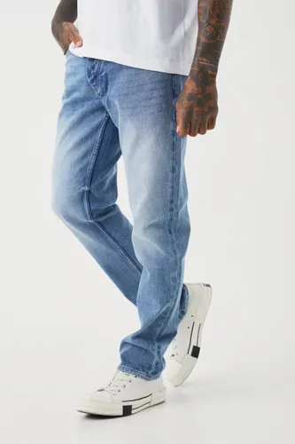 Men's Straight Rigid Carpenter Jeans - Blue - 36R, Blue