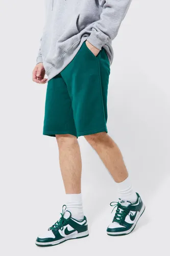 Men's Tall Basic Loose Fit Short - Green - S, Green