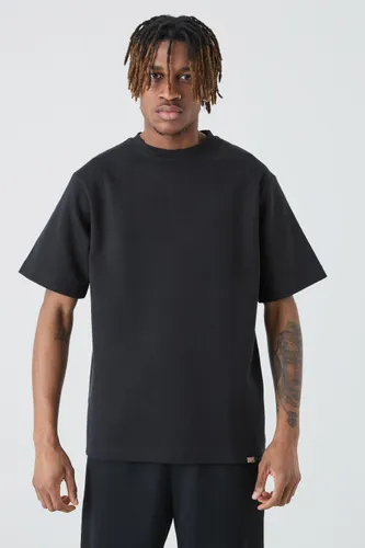 Men's Tall Core Fit Heavy Interlock T-Shirt - Black - S, Black