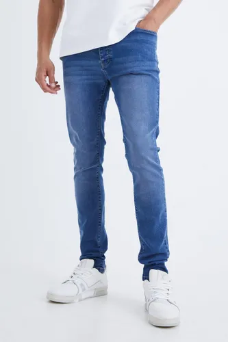 Men's Tall Skinny Stretch Jean - Blue - 30, Blue