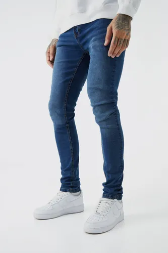 Men's Tall Skinny Stretch Stacked Jeans - Blue - 36, Blue