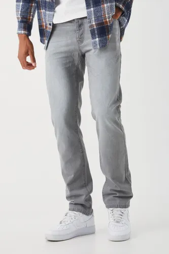 Men's Tall Straight Rigid Jean - Grey - 30, Grey