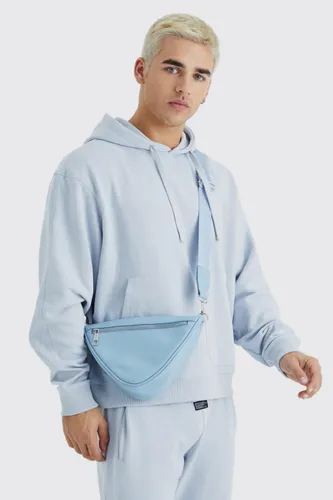 Men's Triangle Cross Body Bag - Blue - One Size, Blue