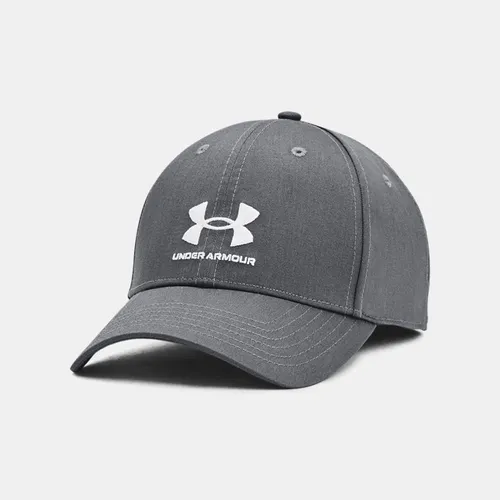 Men's  Under Armour  Branded Adjustable Cap Pitch Gray / White
