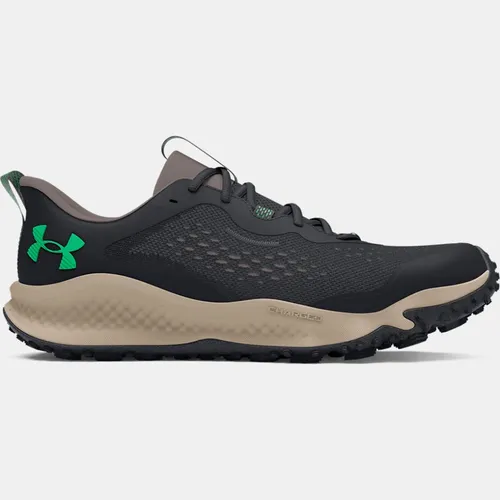 Men's  Under Armour  Charged Maven Trail Running Shoes Black / Fresh Clay / Vapor Green