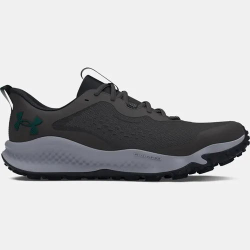 Men's  Under Armour  Charged Maven Trail Running Shoes Castlerock / Black / Hydro Teal