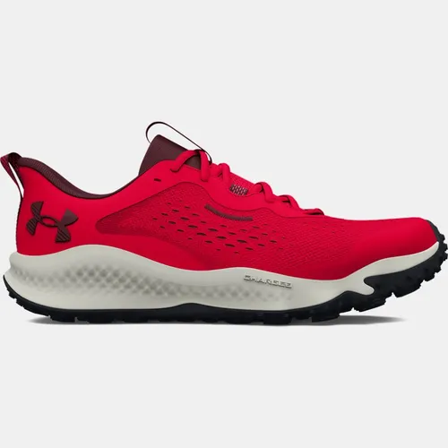 Men's  Under Armour  Charged Maven Trail Running Shoes Red / Olive Tint / Deep Red