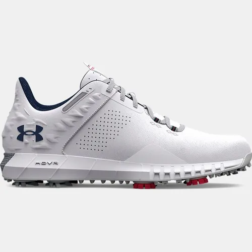 Men's  Under Armour  HOVR™ Drive 2 Wide (E) Golf Shoes White / Metallic Silver / Academy