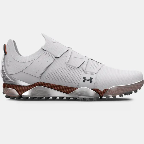 Men's  Under Armour  HOVR™ Tour Spikeless Wide (E) Golf Shoes Halo Gray / After Burn / Black
