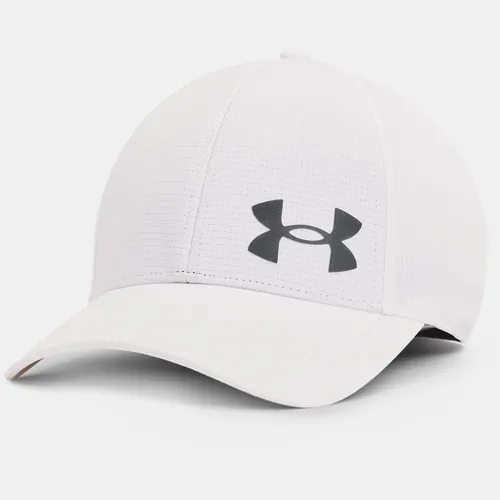 Men's  Under Armour  Iso-Chill ArmourVent™ Stretch Hat White / Pitch Gray