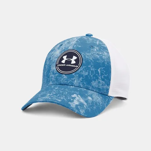 Men's  Under Armour  Iso-Chill Driver Mesh Adjustable Cap Photon Blue / White