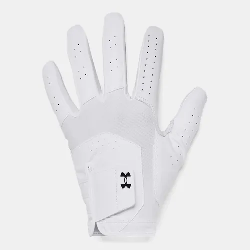 Men's  Under Armour  Iso-Chill Golf Glove White / White / Black LLG