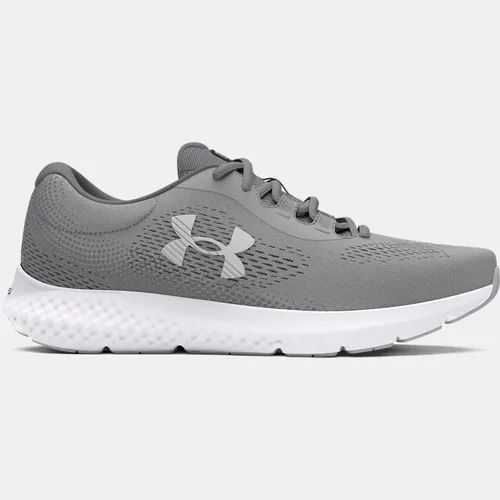 Men's  Under Armour  Rogue 4 Running Shoes Steel / White / Black