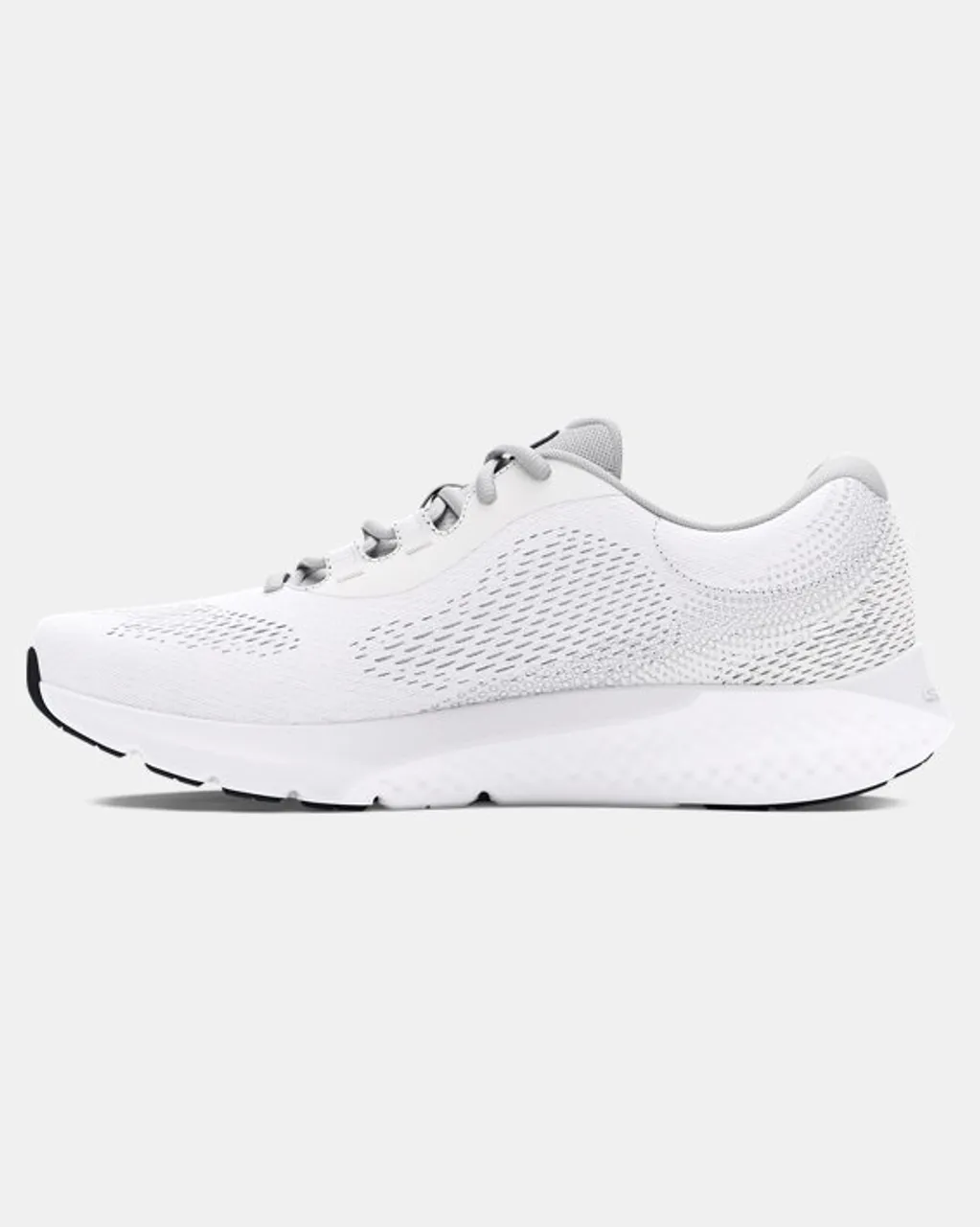 Men's  Under Armour  Rogue 4 Running Shoes White / White / Black