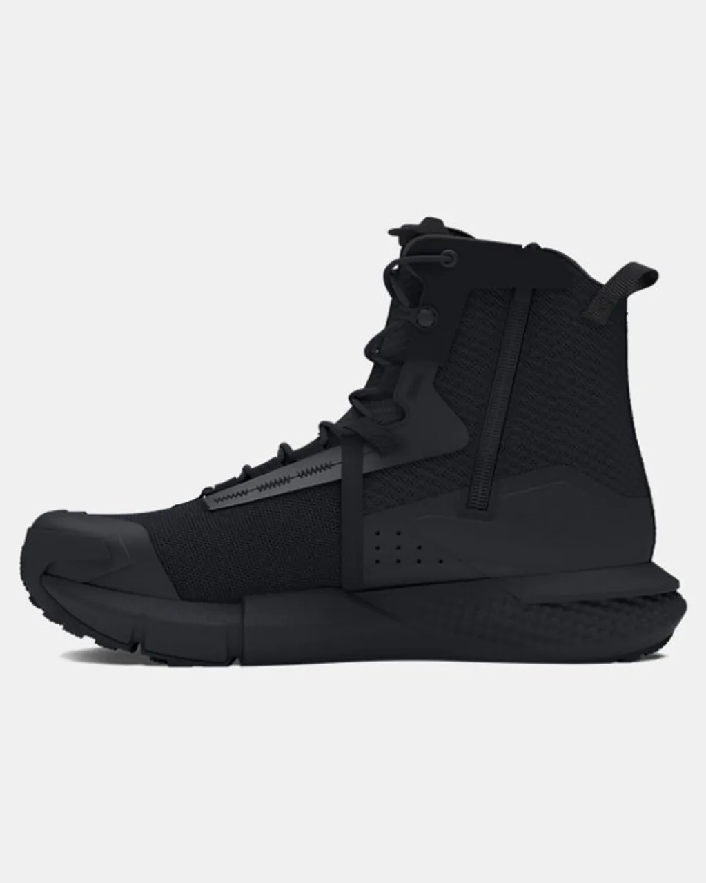 Men's  Under Armour  Valsetz Zip Tactical Boots Black / Black / Jet Gray