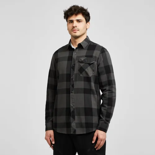 Men's Voyd 2.0 Flannel Shirt - Black, Black