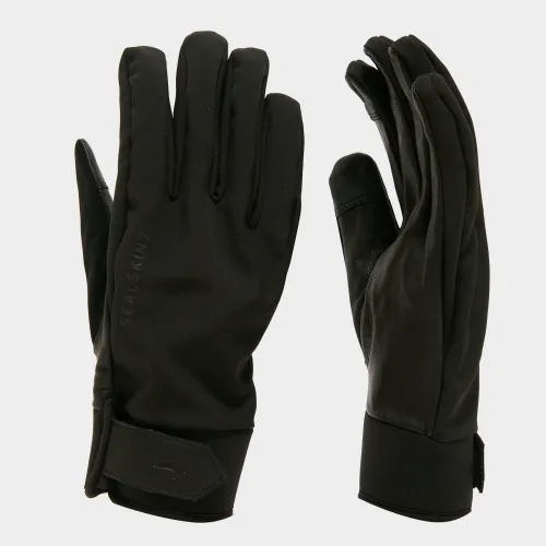 Mens Waterproof Insulated Gloves - Black, Black