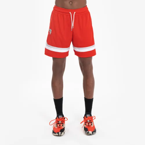 Men's/women's Adult Basketball Shorts Sh 900 Nba Chicago Bulls - Red
